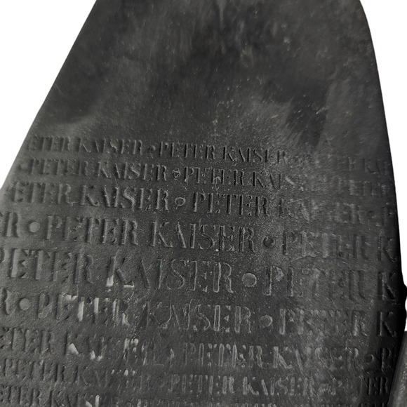 Peter Kaiser US 9 Knee High Riding Boot Women Lyra Black Suede Leather Pull On - Picture 7 of 12